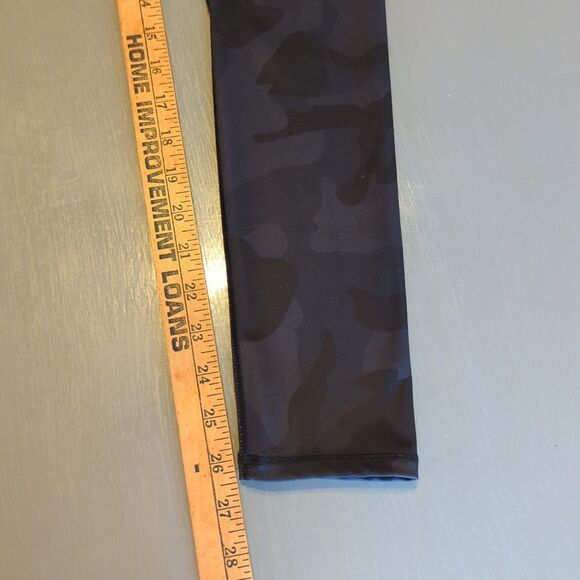 Lululemon Align High Rise Leggings Womens 4 Black Camo Active Workout - Picture 4 of 7
